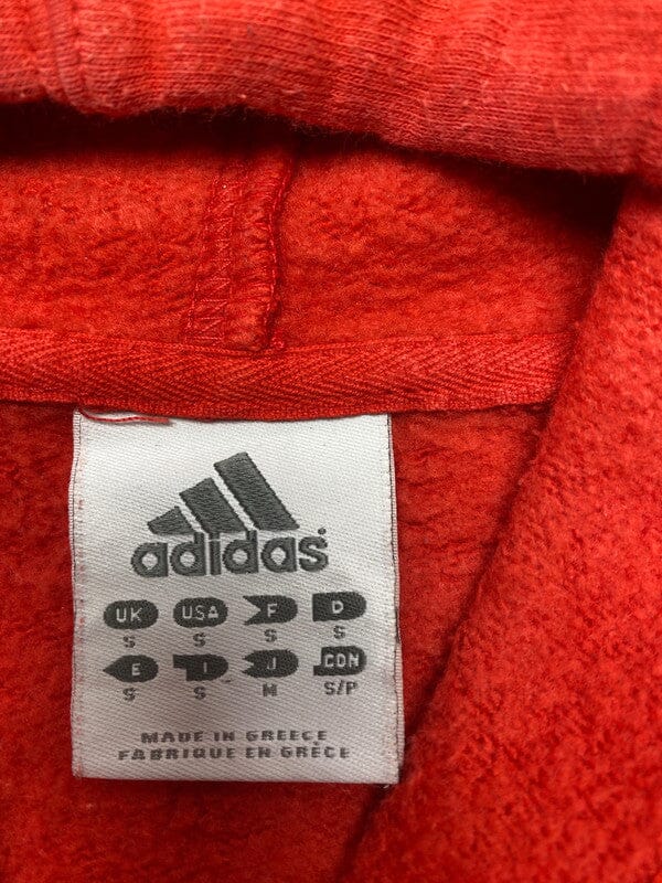 00s Red Adidas Hoodie Men's Small Northern Pole Vintage Wholesale 