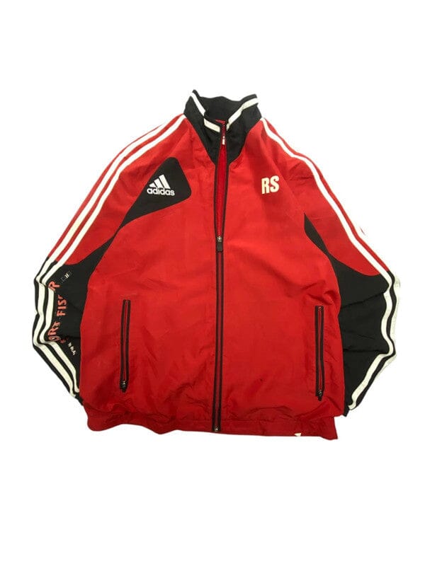 00s Red Adidas Windbreaker Men's Medium Northern Pole Vintage Wholesale 