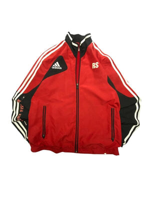 00s Red Adidas Windbreaker Men's Medium Northern Pole Vintage Wholesale 