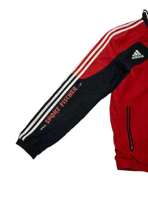 00s Red Adidas Windbreaker Men's Medium Northern Pole Vintage Wholesale 