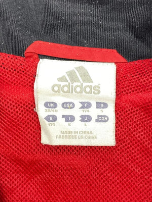00s Red Adidas Windbreaker Men's Medium Northern Pole Vintage Wholesale 