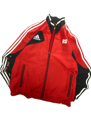 00s Red Adidas Windbreaker Men's Medium Northern Pole Vintage Wholesale 