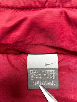 00s Red Nike Bomber Jacket Women's Large Northern Pole Vintage Wholesale 