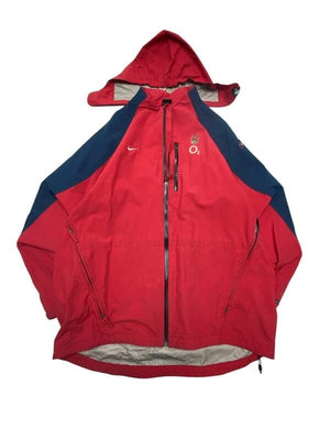 00s Red Nike England Windbreaker Men's XL Northern Pole Vintage Wholesale 