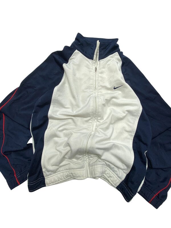 00s White Nike Tracksuit Jacket Men's Small Northern Pole Vintage Wholesale 