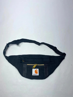 Carhartt Black Canvas Waist Bag / Crossbody Bum Bag