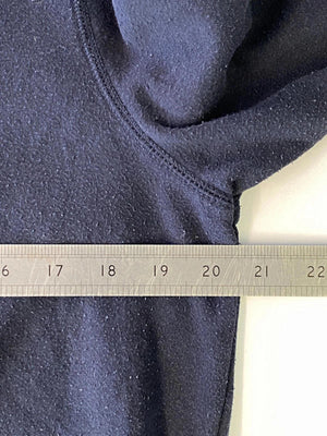 Tommy Hilfiger Navy Crewneck Sweatshirt – Small Logo – Size S