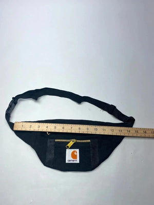 Carhartt Black Canvas Waist Bag / Crossbody Bum Bag