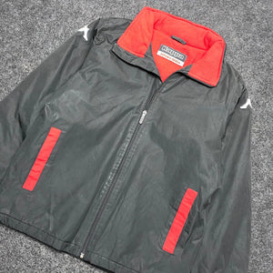 Black Kappa Windbreaker Youth's 14yrs