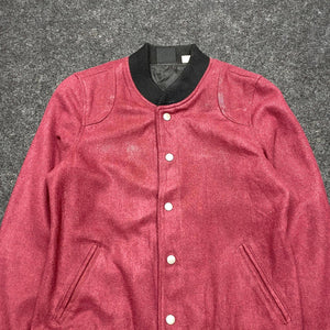 Burgundy BDG Varsity Jacket Men's Small