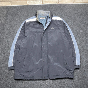 Navy Kappa Parka Jacket Men's XL