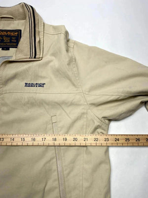 Woolrich John Rich & Bros Beige Zip Jacket | Lightweight | XL