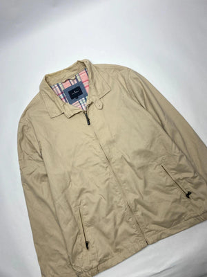 Blue Harbour Beige Harrington-Style Jacket