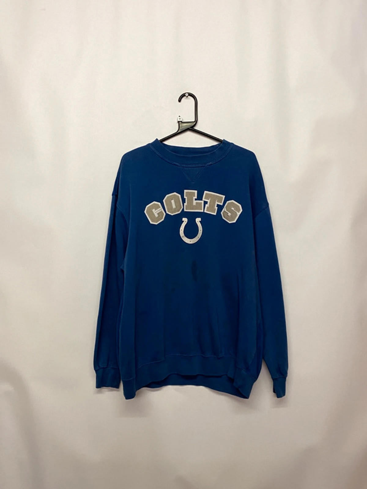 Vintage NFL Colts Blue Crewneck Sweatshirt Size M