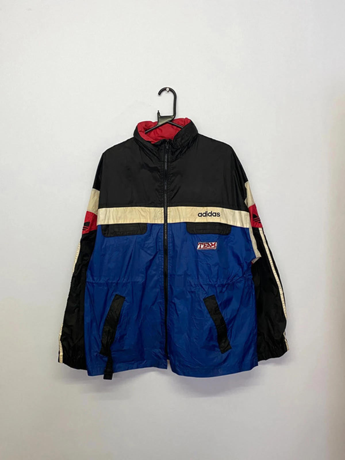 Vintage Adidas Originals Windbreaker Jacket Team Edition – Size M