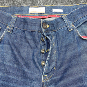 Blue Devred Denim Jeans Straight Men's W46