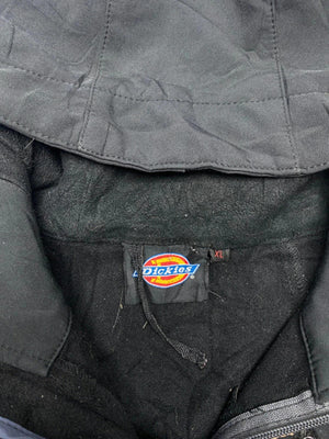 Dickies Men's Black Utility Jacket with Hood