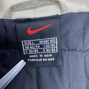 VintageCream White Nike Jacket Men's Large