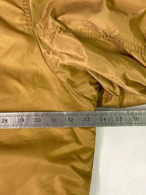 Men's Classic Bomber Jacket in Mustard Yellow