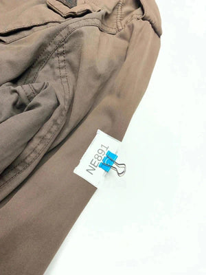 Umbro Brown Hooded Utility Field Jacket – Size L