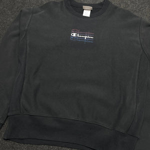 Black Champion Sweatshirt Men's Medium
