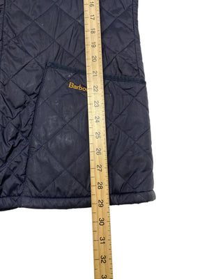 Navy Barbour Quilted Jacket Men's Small