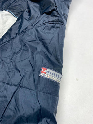 Umbro Navy & White Puffer Jacket – Men’s (Vintage / Winter Coat)