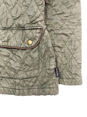 Green Barbour Quilted Jacket Women's Large