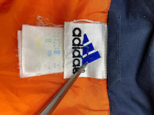 Vintage 90s Navy Adidas Padded Jacket Men's XL
