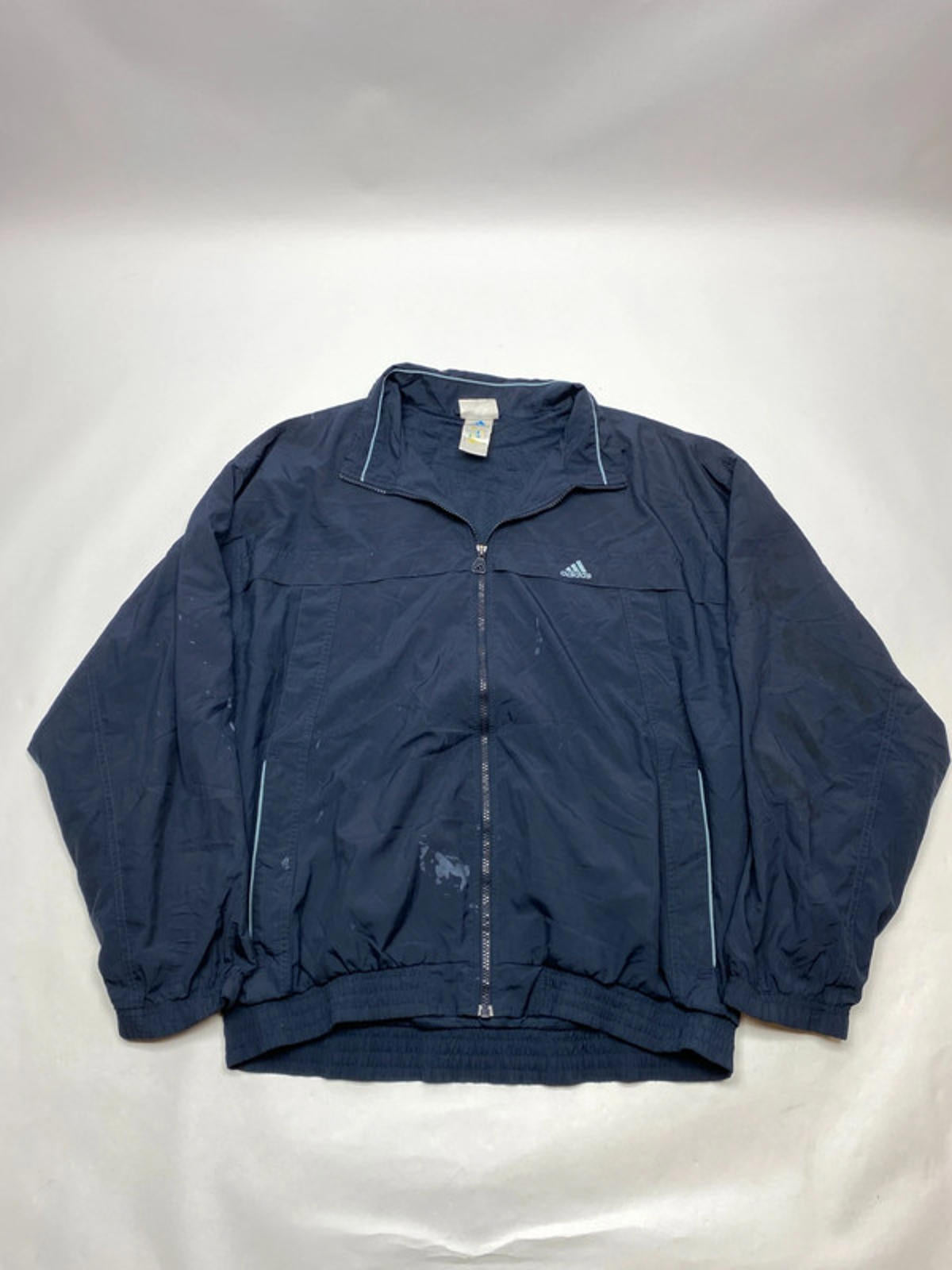 Adidas Navy Full-Zip Windbreaker Jacket (Men’s XL)