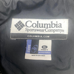 Black Columbia Quilted Jacket Women's XL