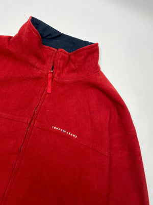 Tommy Jeans Hilfiger Denim Navy & Red Jacket