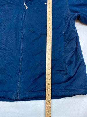 Nike Navy Blue Full-Zip Windbreaker Jacket