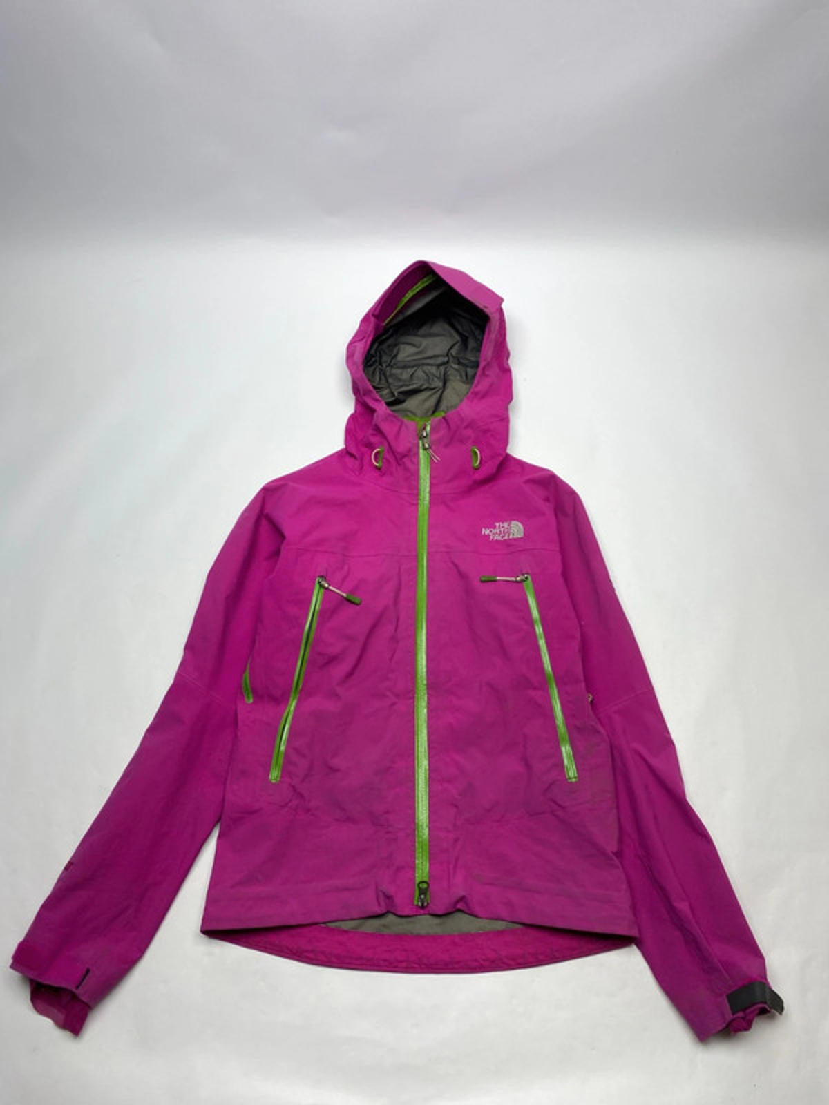 he North Face Summit Series Women’s XS Shell Jacket – Magenta & Lime Green
