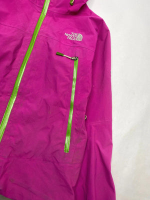 he North Face Summit Series Women’s XS Shell Jacket – Magenta & Lime Green
