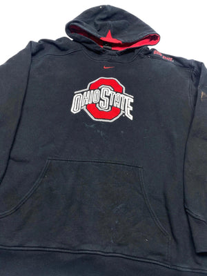 Vintage 90s Black Nike Hoodie Men's XL