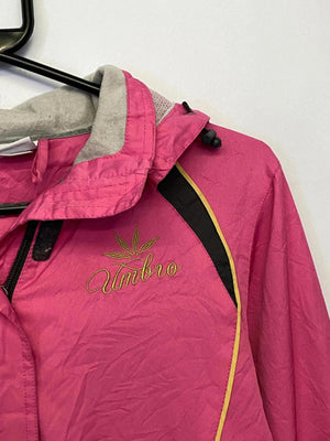 Vintage Umbro Pink Hooded Windbreaker Jacket