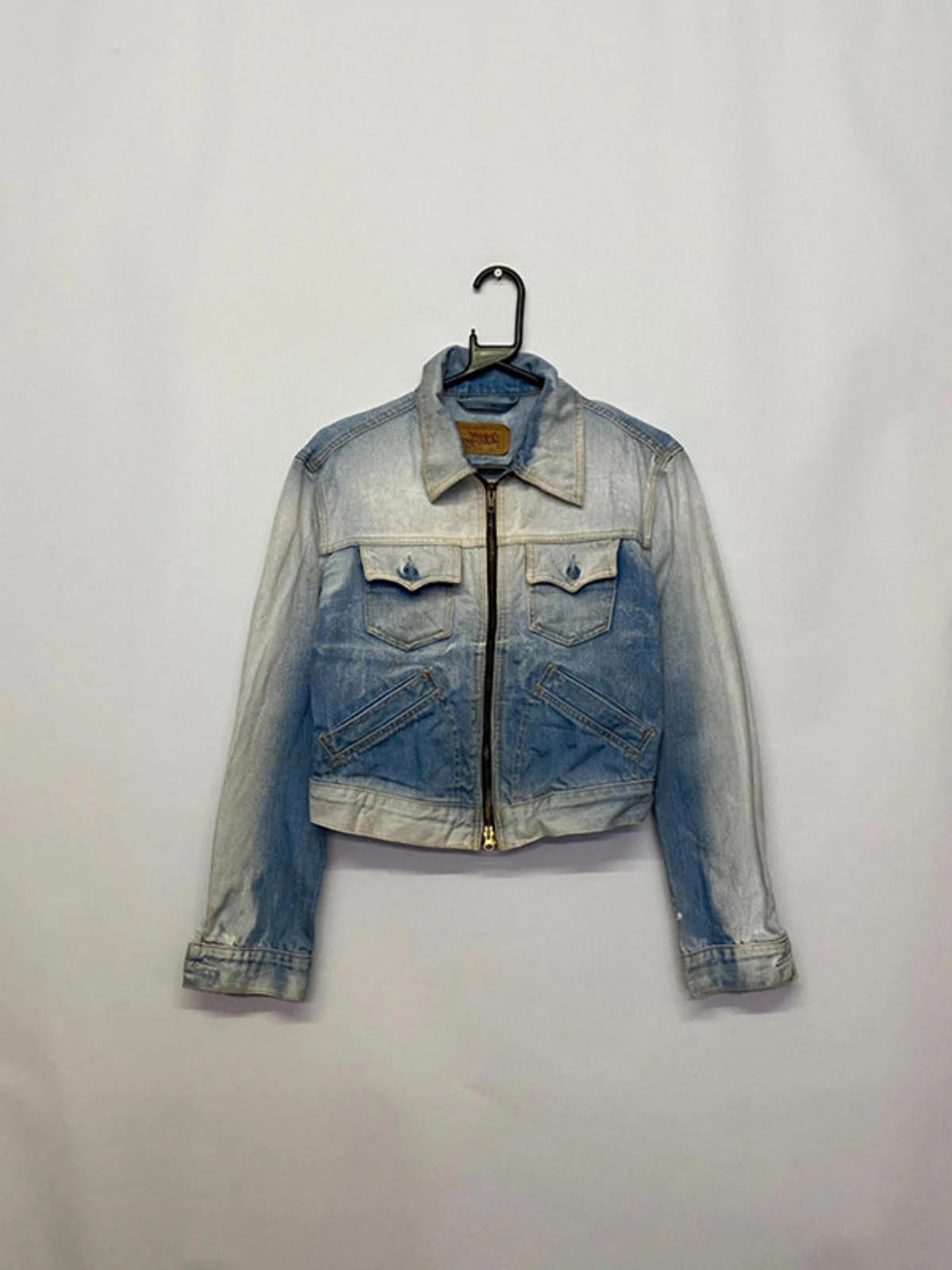 Vintage Levi’s Girls Denim Jacket – Zip Up – Medium