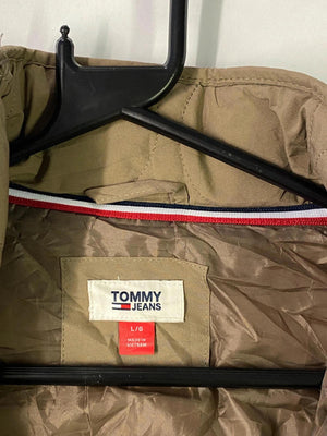 Tommy Jeans Khaki Quilted Jacket (Men’s L)
