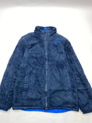 The North Face Blue & Black Puffer Jacket