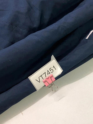 Vintage Adidas Navy & Grey 3-Stripes Track Jacket