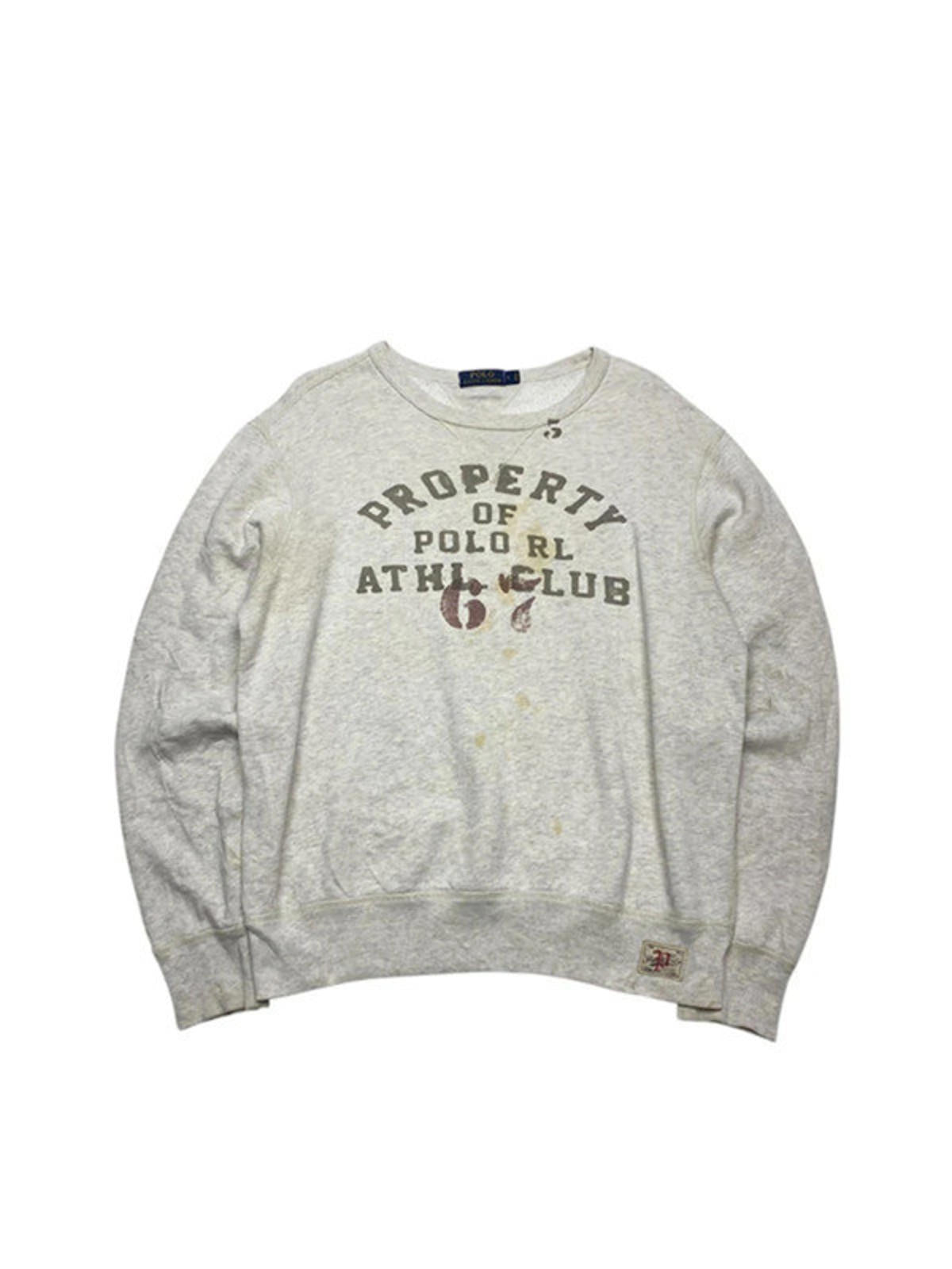 Grey Ralph Lauren Sweatshirt Men's Large