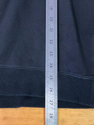 GUESS Los Angeles Black Triangle Logo Sweatshirt Size S