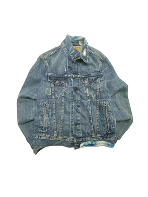 Blue Levi's Denim Jacket Men's Small