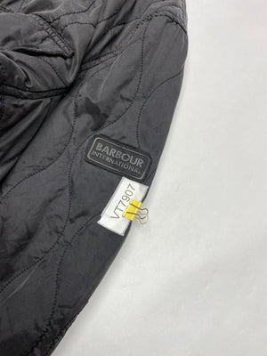 Barbour International Black Quilted Jacket (Men’s XXL)