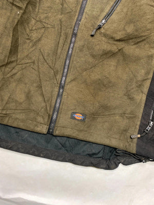 Dickies Olive & Black Full-Zip Workwear Jacket