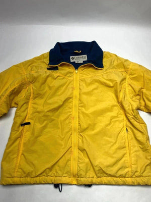Vintage Columbia Sportswear Yellow Fleece-Lined Jacket