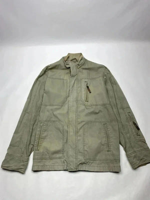 Levi’s Khaki Utility Field Jacket Zip Up – Size L