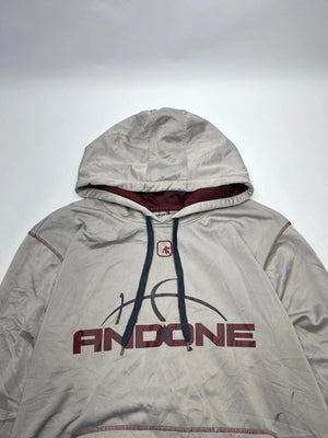 AND1 Vintage Grey Basketball Hoodie (Men’s L, 25)