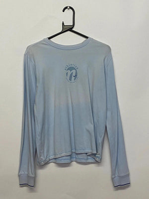 Vintage Nike "Athletics" Light Blue Long Sleeve Top – Size L